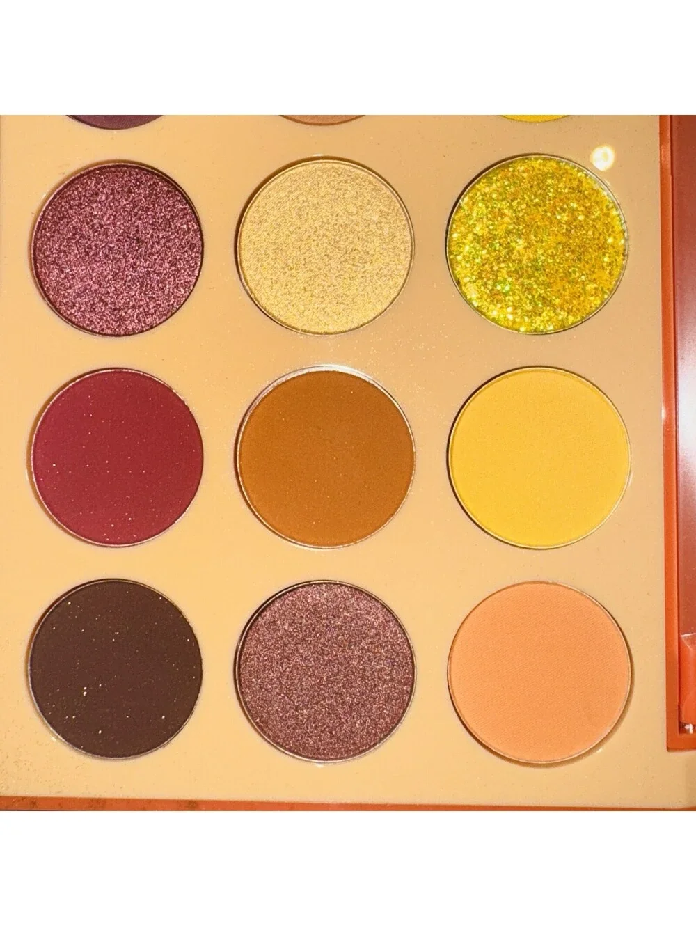NEW MORPHE Eyeshadow PALETTE 18S Sunset Beats Warm Matte Shimmer Sparkle Golden